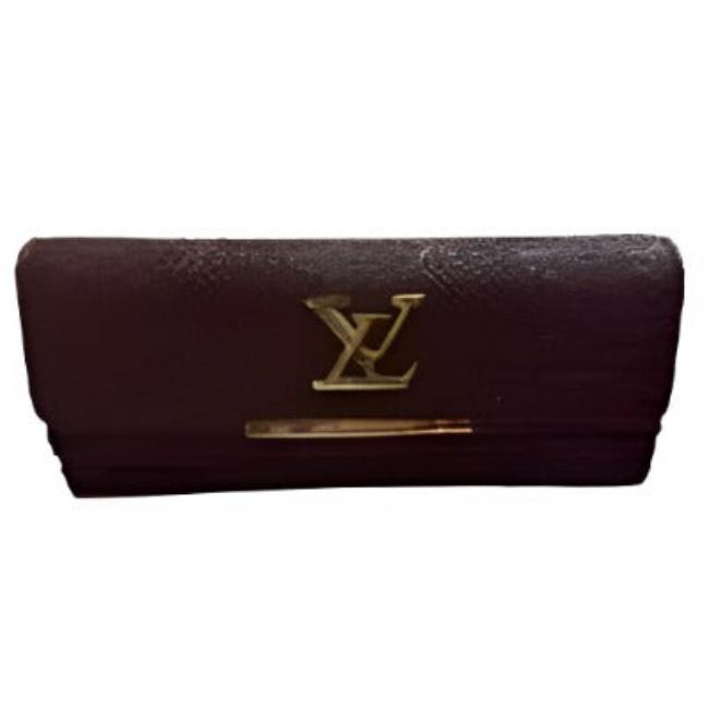 Elite Calfskin Clutch with Chain Strap