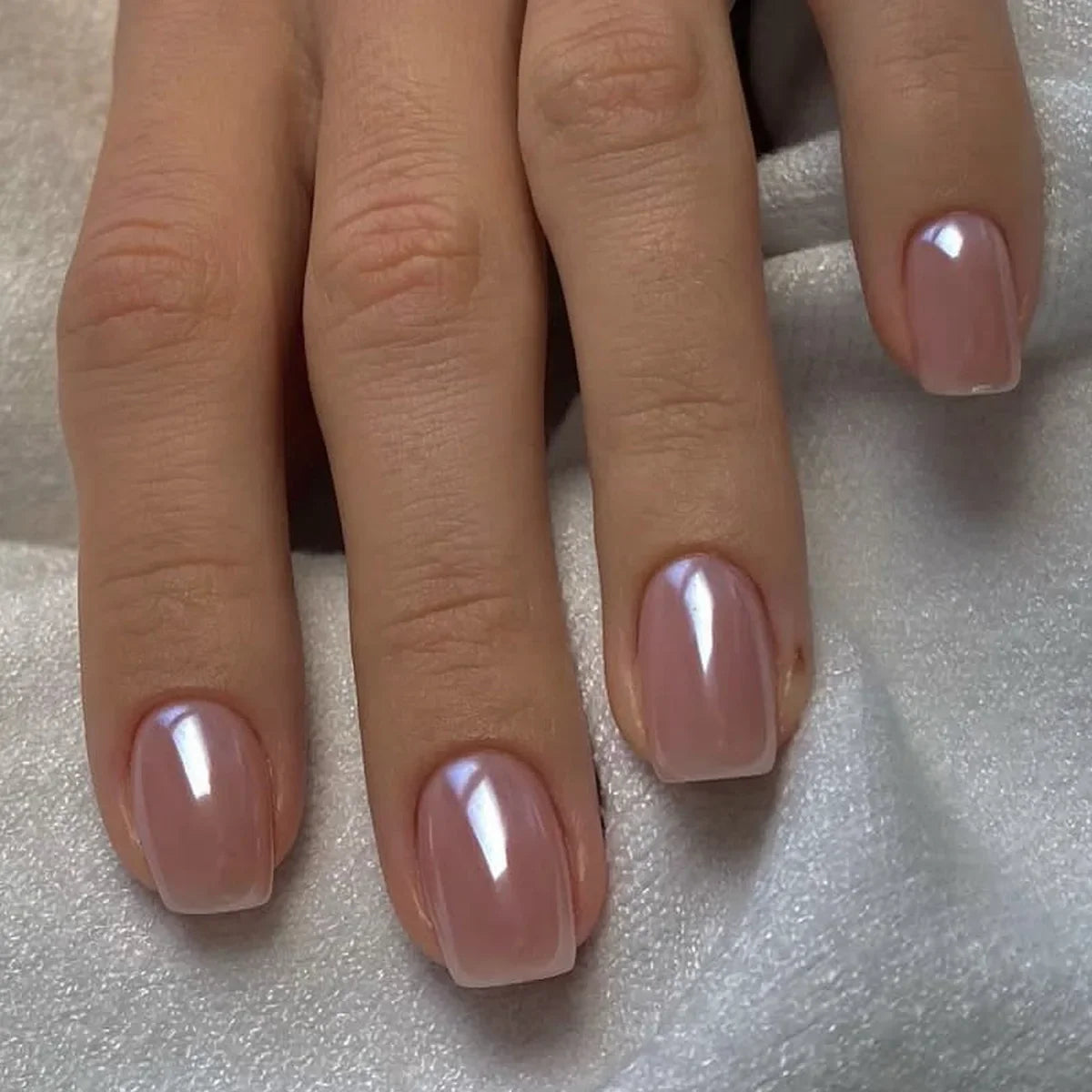 Charming Bow French Ballet Press-On Nails