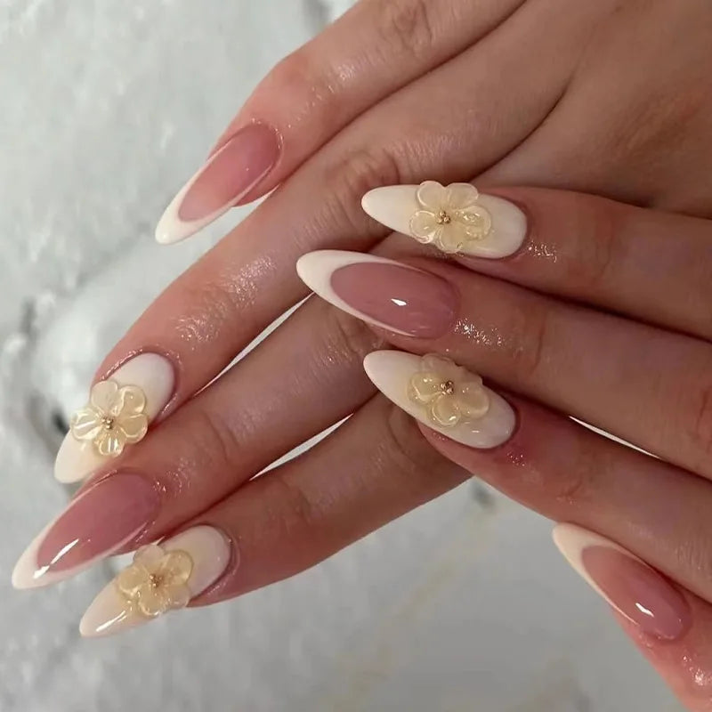 Chic Almond Press-On Nails