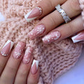 Pink Coffin Press-On Nails