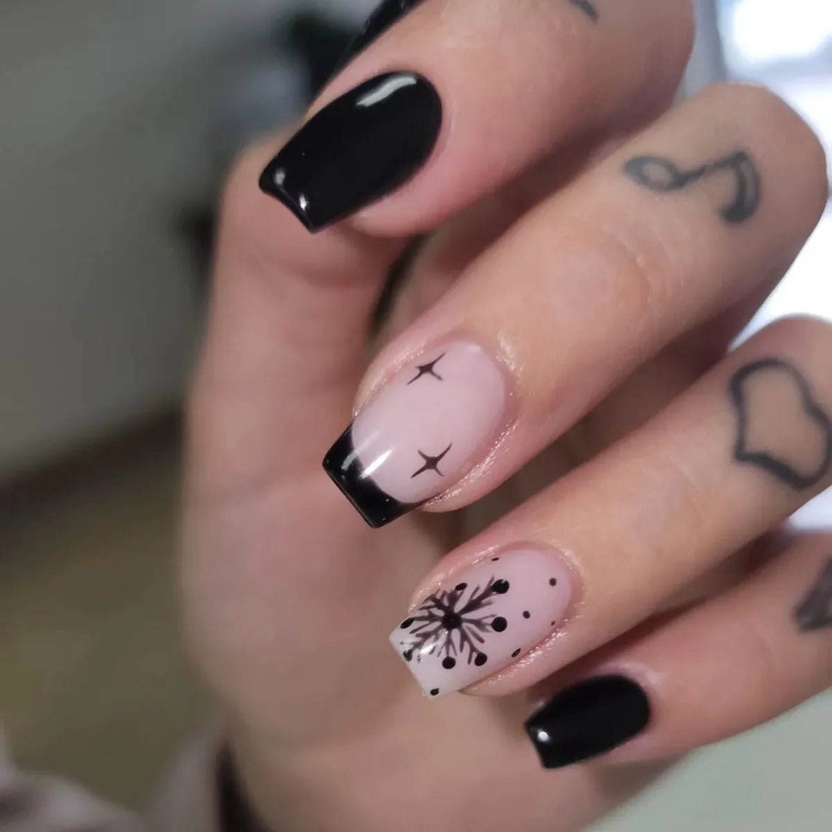 Charming Bow French Ballet Press-On Nails