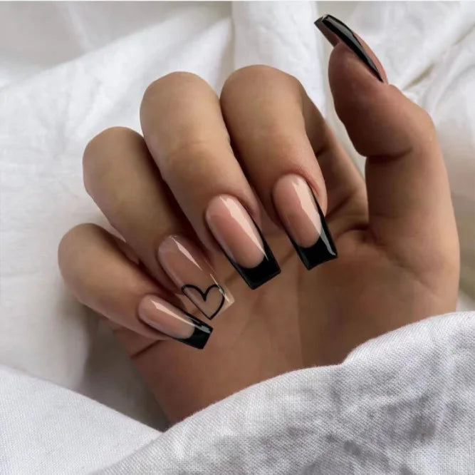 Charming Bow French Ballet Press-On Nails