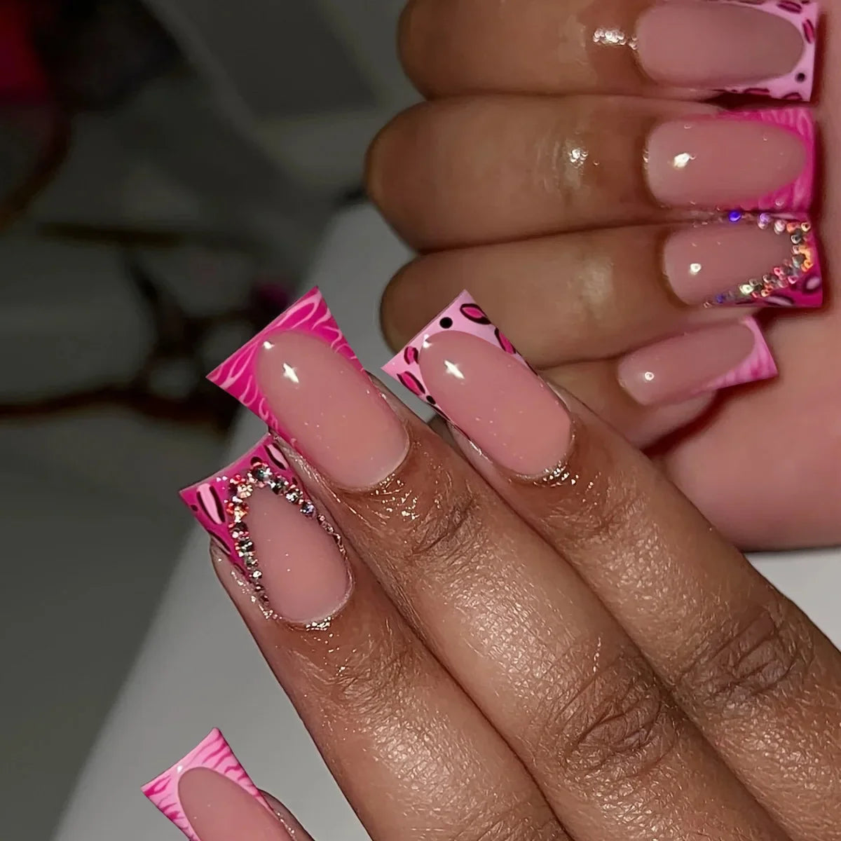 Charming Bow French Ballet Press-On Nails